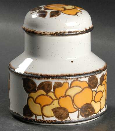Summer Sugar Bowl & Lid