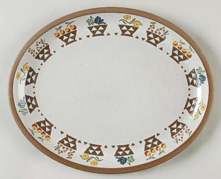 Terrene 11" Oval Serving Platter