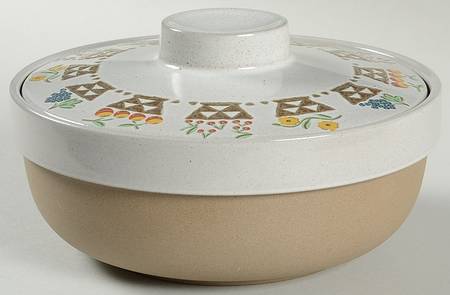 Terrene Round Covered Vegetable