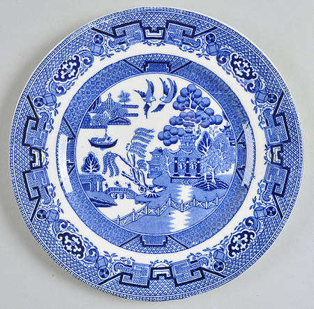 Willow Blue Salad Plate