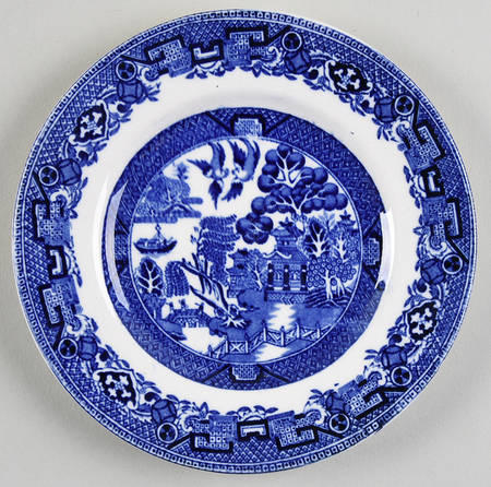 Willow Blue Bread & Butter Plate