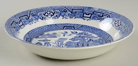 Willow Blue Coupe Soup Bowl