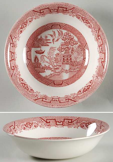 Willow Red (Smooth) Coupe Cereal Bowl