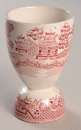 Willow Red (Smooth) Double Egg Cup