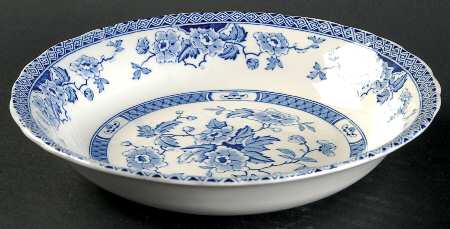 Windsor Blue Coupe Soup Bowl
