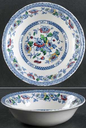 Windsor Blue Multicolor Fruit/Dessert (Sauce) Bowl