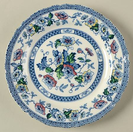 Windsor Blue Multicolor Bread & Butter Plate
