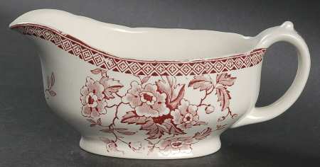 Windsor Red Gravy Boat