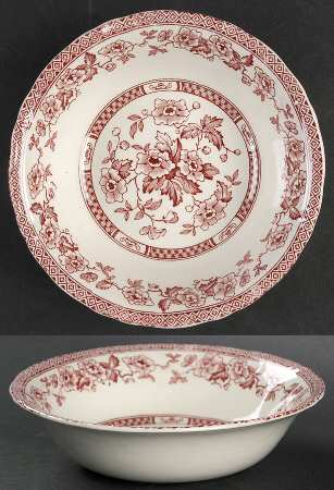 Windsor Red Coupe Cereal Bowl