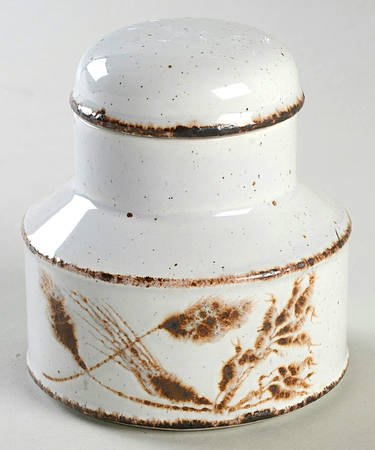 Wild Oats Stonehenge Sugar Bowl & Lid