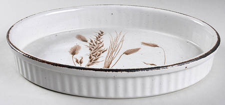 Wild Oats Stonehenge 12" Oval Roaster