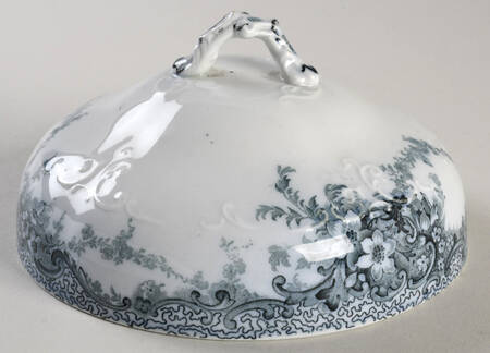 Albemarle-Medway Blue (Transferware) Lid for Round Butter