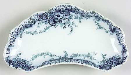Albemarle-Medway Blue (Transferware) Bone Dish