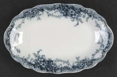 Albemarle-Medway Blue (Transferware) Relish