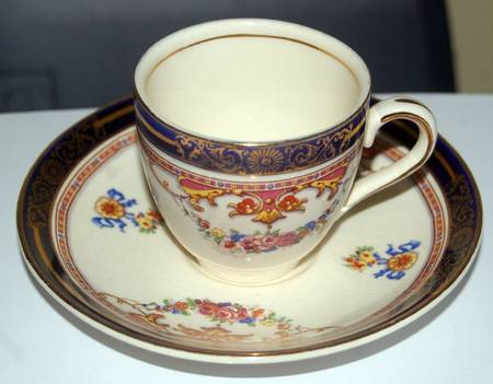 Athol Flat Demitasse Cup & Saucer Set