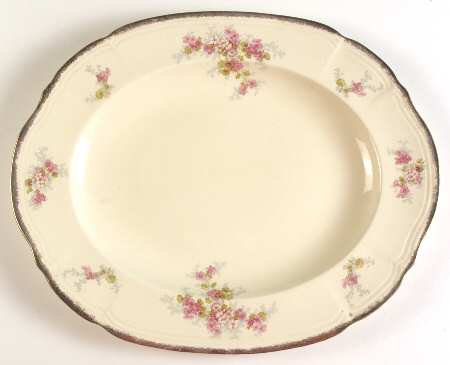 Avondale 16" Oval Serving Platter