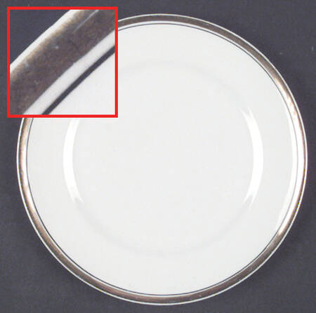 The Bazas Bread & Butter Plate