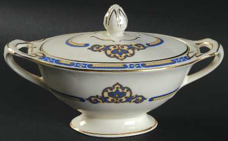 The Belmont Sugar Bowl & Lid