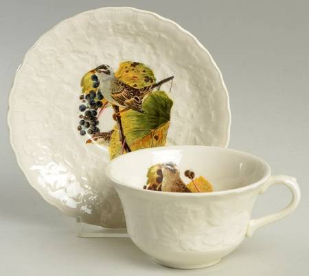 Flat Cup & Saucer Set