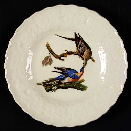 Birds of America (Embossed Floral Rim) Bread & Butter Plate