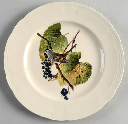 Birds of America (Embossed Ring Rim) Luncheon Plate
