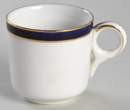 Bleu De Roi Flat Demitasse Cup