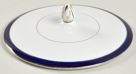 Bleu De Roi Lid for Round Vegetable