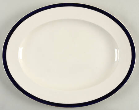 Bleu De Roi 14" Oval Serving Platter