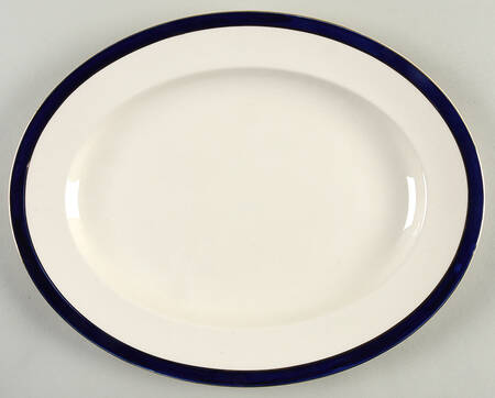 Bleu De Roi 12" Oval Serving Platter