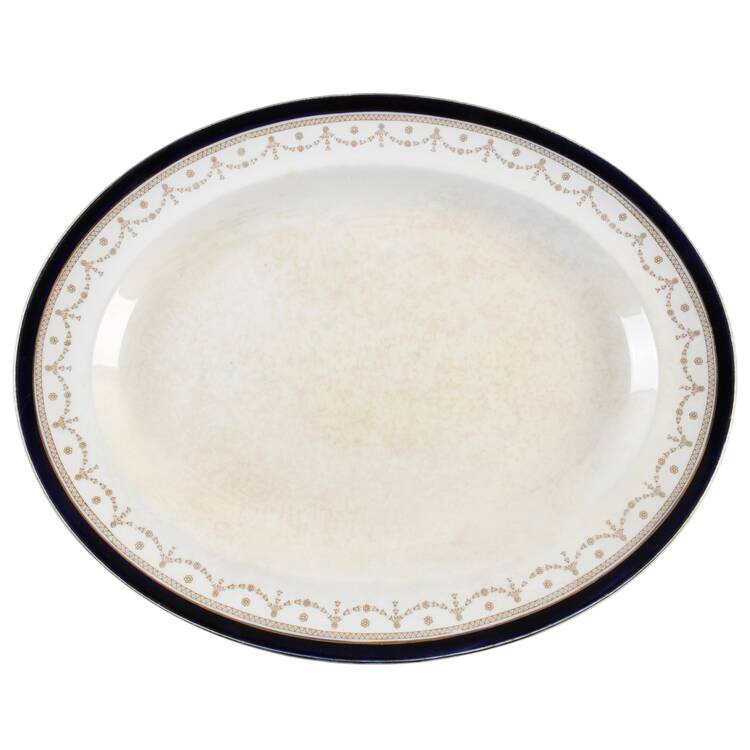 Bleu De Roi 2 14" Oval Serving Platter