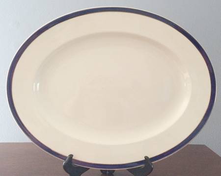 Bleu De Roi 5 (Hotel Ware) 16" Oval Serving Platter