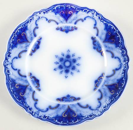 Cambridge (Flow Blue) Salad Plate