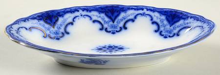 Cambridge (Flow Blue) Relish/Gravy Underplate