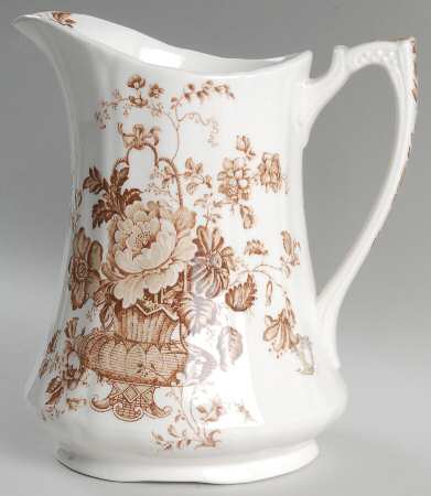Charlotte Brown 32 Oz Pitcher
