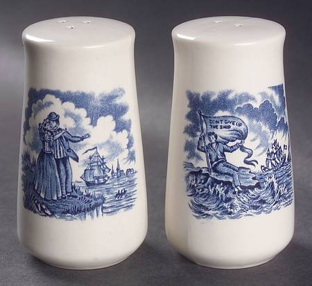 Fair Winds Blue Salt & Pepper Set