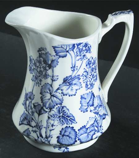 Florette Blue 12 Oz Pitcher