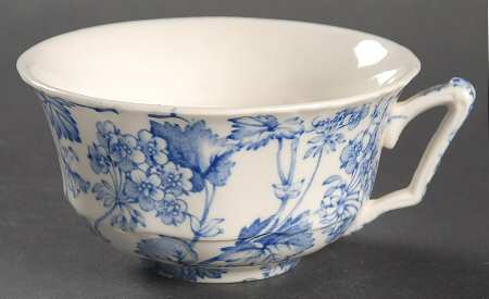 Florette Blue Flat Cup