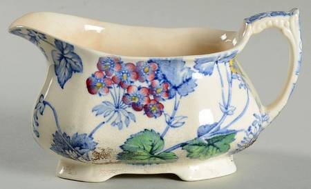 Florette Blue Multicolor Creamer