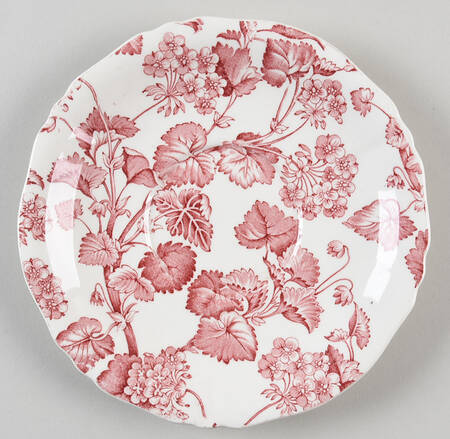 Florette Pink Saucer for Cream Soup Bowl
