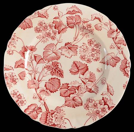 Florette Pink Salad Plate