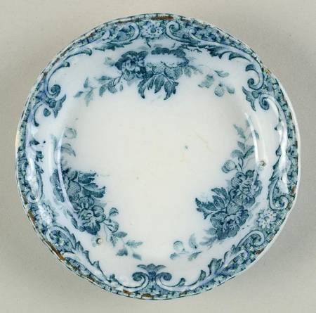 Glenmere Blue Green (Gold Trim) Butter Pat