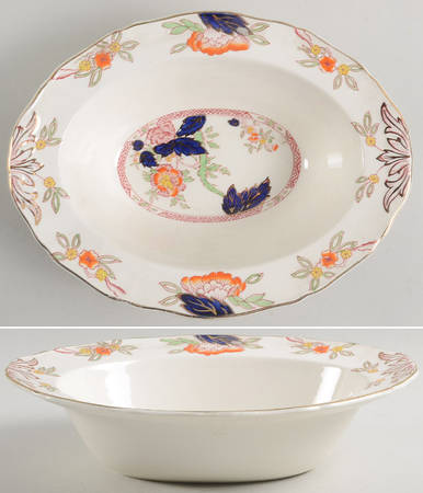 Gleneagles 9" Oval Vegetable Bowl