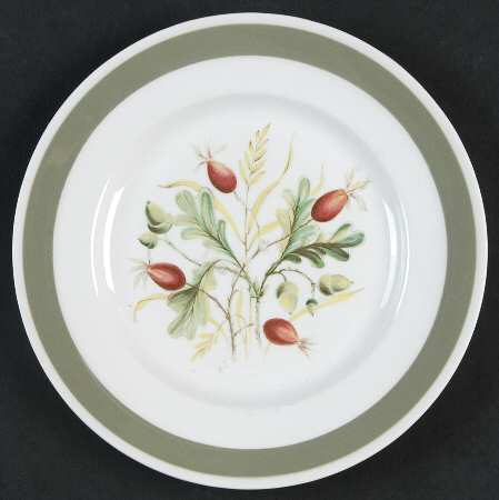 Greenwood (White Background) Bread & Butter Plate