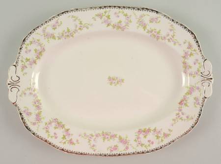 Harmony Rose 11" Oval Serving Platter