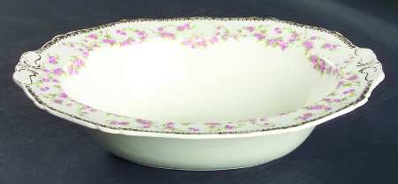 Harmony Rose 10" Oval Vegetable Bowl
