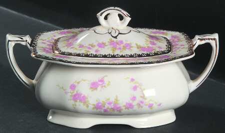 Harmony Rose Sugar Bowl & Lid
