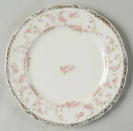 Harmony Rose Dessert/Pie Plate