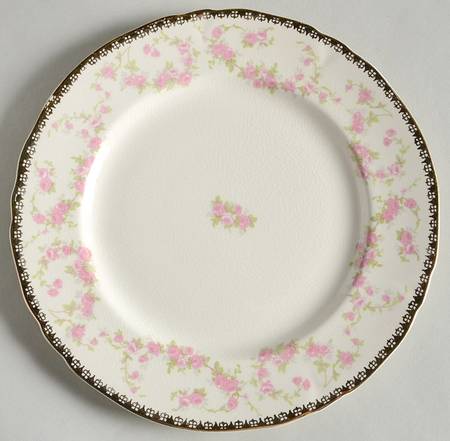Harmony Rose Salad Plate