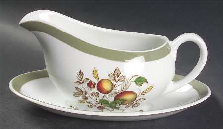 Hereford Gravy Boat & Underplate