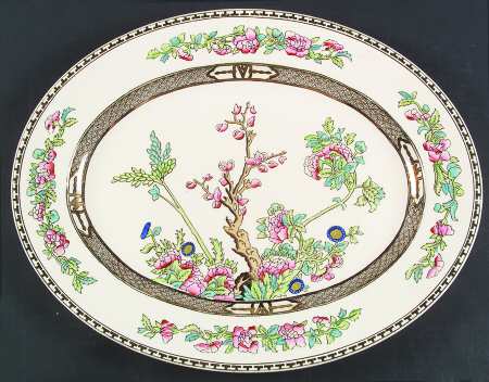 India Tree 16" Oval Serving Platter